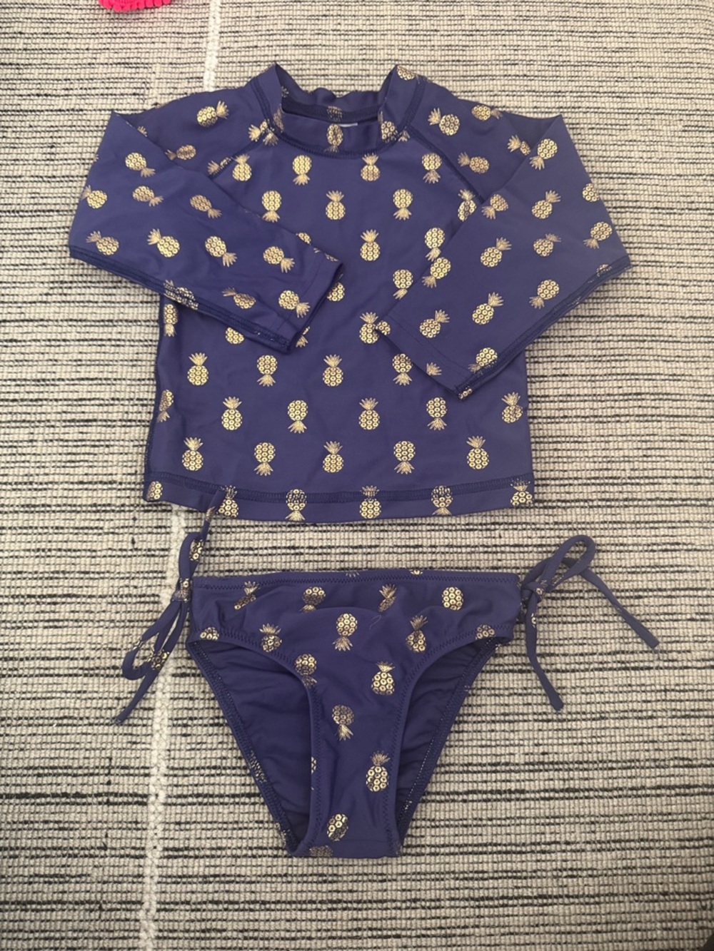 EGG by Susan Lazar 12M Rash Guard Swimsuit